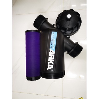 Lọc y90mm size l đĩa tím chuyên dùng cho béc tưới lưu lượng lớn