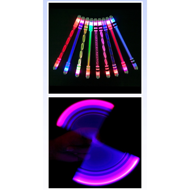 Bút Xoay Ngón Tay Kèm Lõi Xoay Rèn Luyện Trí Não Giảm Căng Thẳng