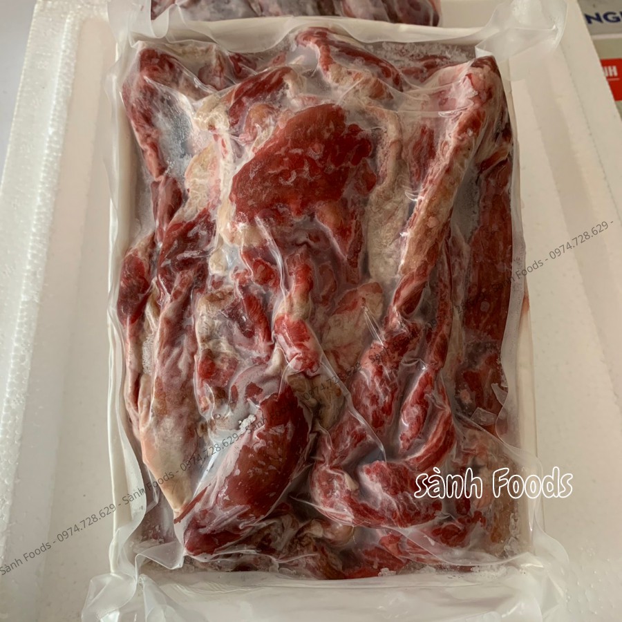Dẻ sườn bò sốt vang -không mạ đá- ship hỏa tốc