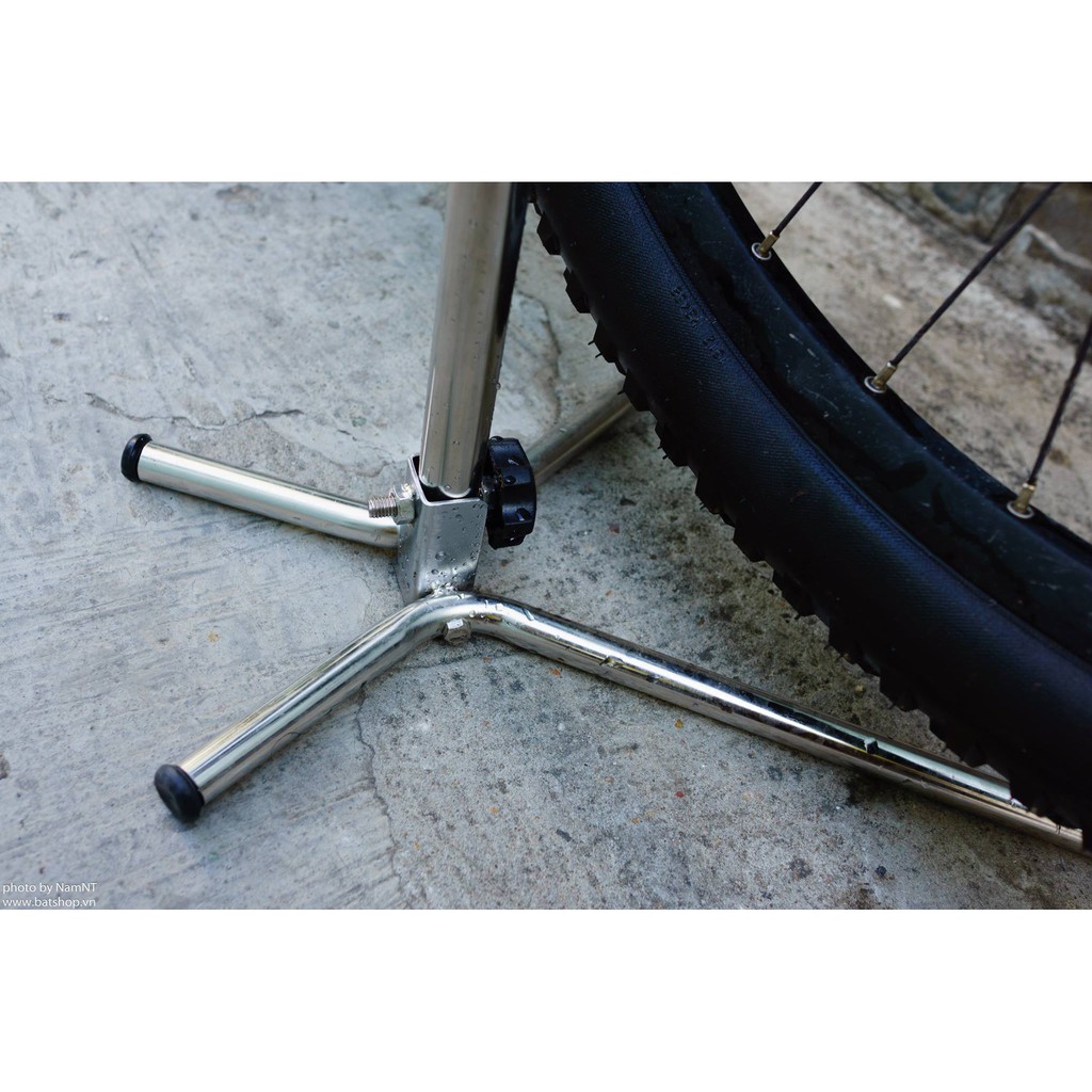 Chân chống đứng xe đạp inox