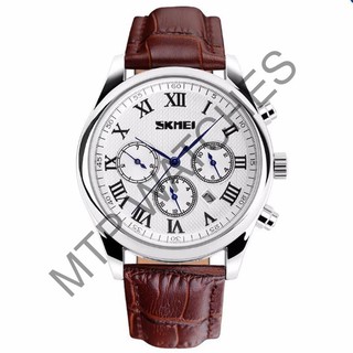 Đồng hồ nam dây da Skmei 9078