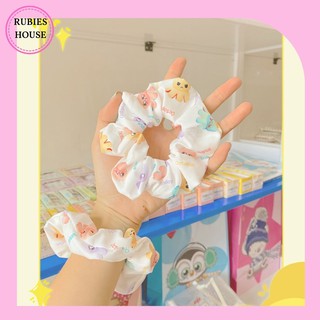 Dây buộc tóc, cột tóc scrunchies hottrend hình siêu dễ thương