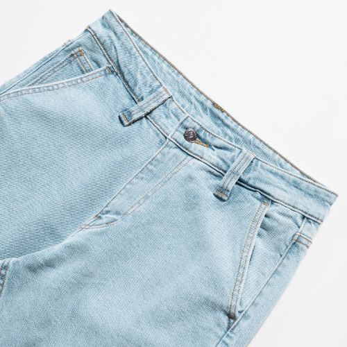 OWL BRAND® Quần Jean Dài Relax Xanh Nhạt - OWL040521 | BigBuy360 - bigbuy360.vn