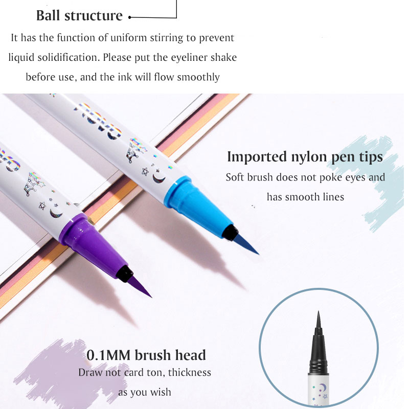 (Hàng Mới Về) Bút Kẻ Mắt Novo Dạng Lỏng Chống Thấm Nước Mềm Mượt Nhiều Màu Sắc | BigBuy360 - bigbuy360.vn