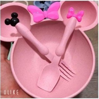 [FREESHIP] Sét bát tập ăn dặm Mickey