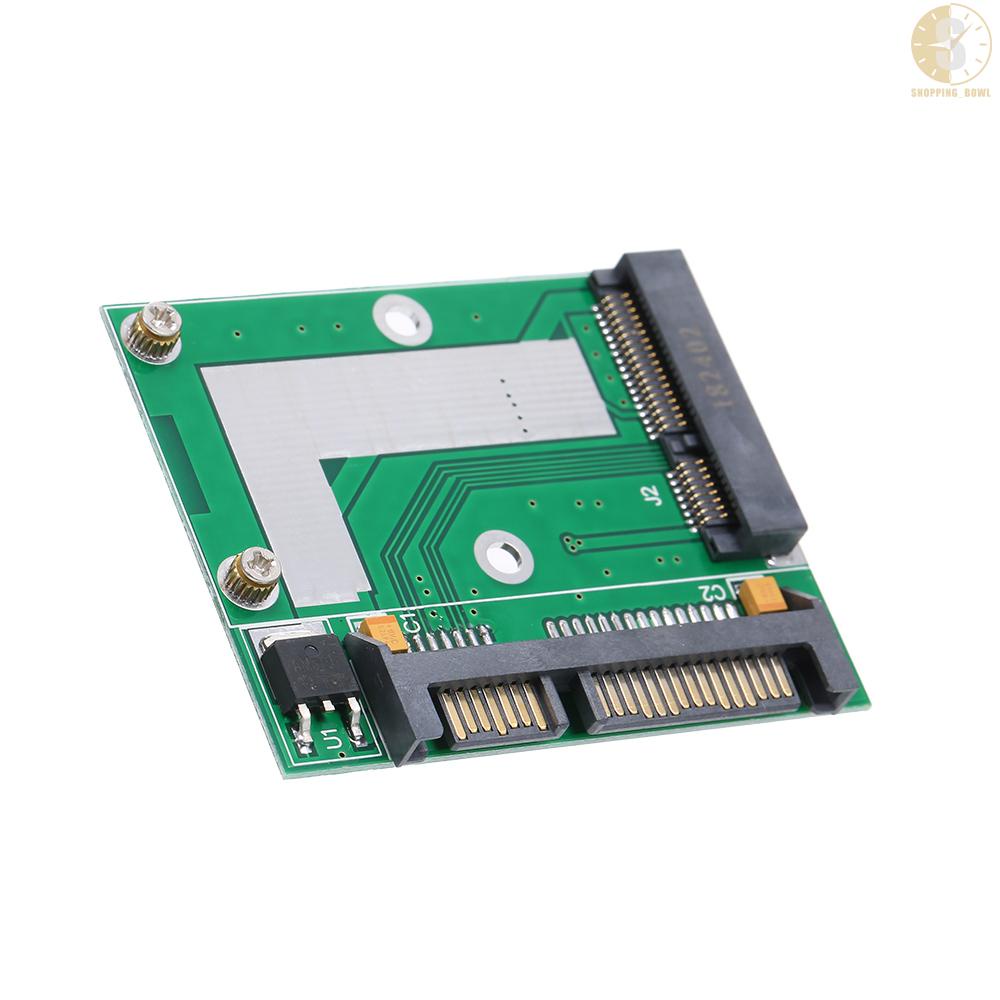 Bảng Mạch Chuyển Đổi Giao Diện Msata Mini Pci-E Ssd Sang 2.5in Sata3 Thẻ | BigBuy360 - bigbuy360.vn