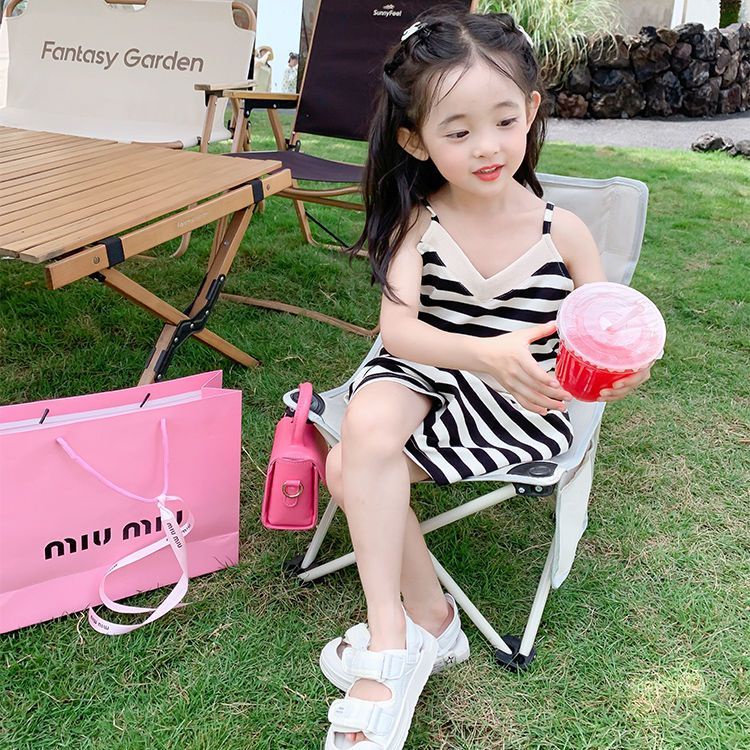 Hàng Mới Về Bộ Áo Thun Tay Ngắn + Quần Short 100% Cotton Họa Tiết Màu Nhuộm Phong Cách Hàn Quốc Thời Trang Mùa Hè Xinh Xắn Cho Bé Gái