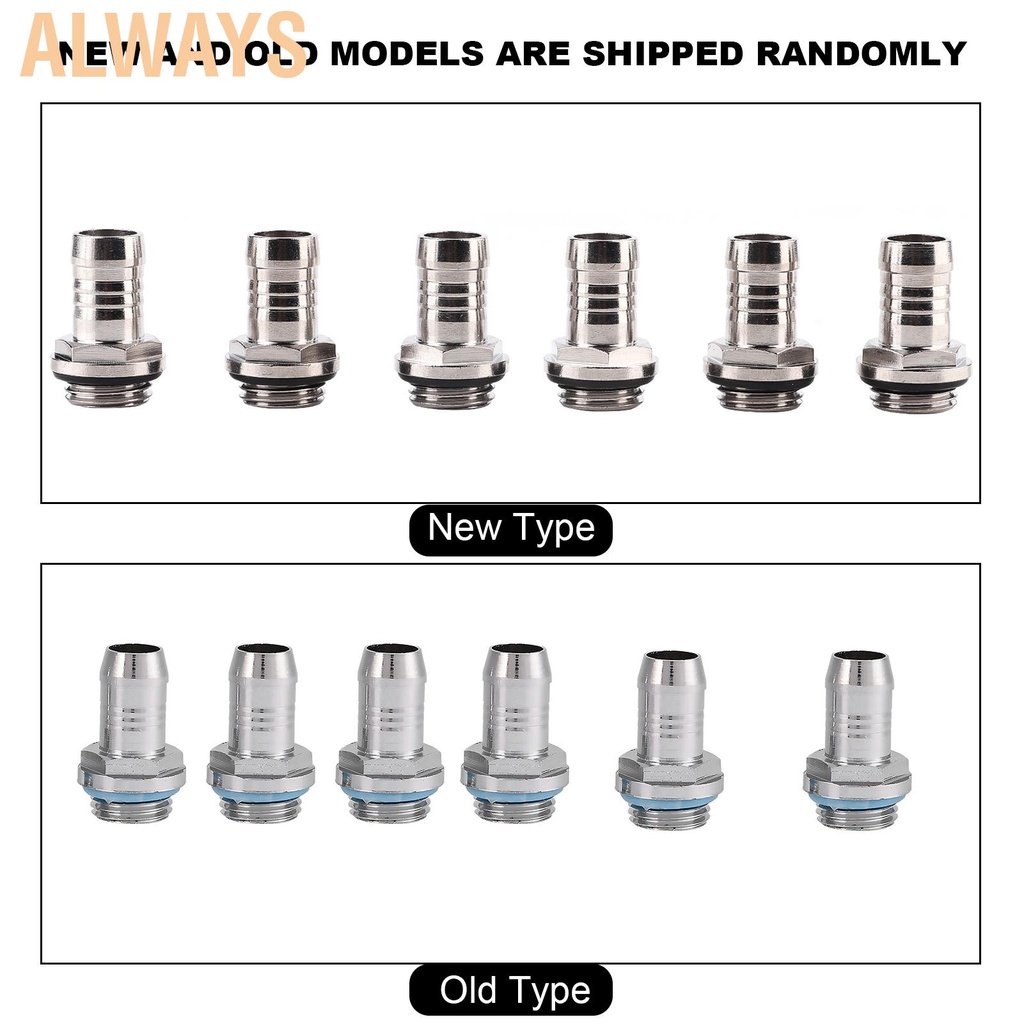 6 đầu nối ống nước làm mát g1 / 4