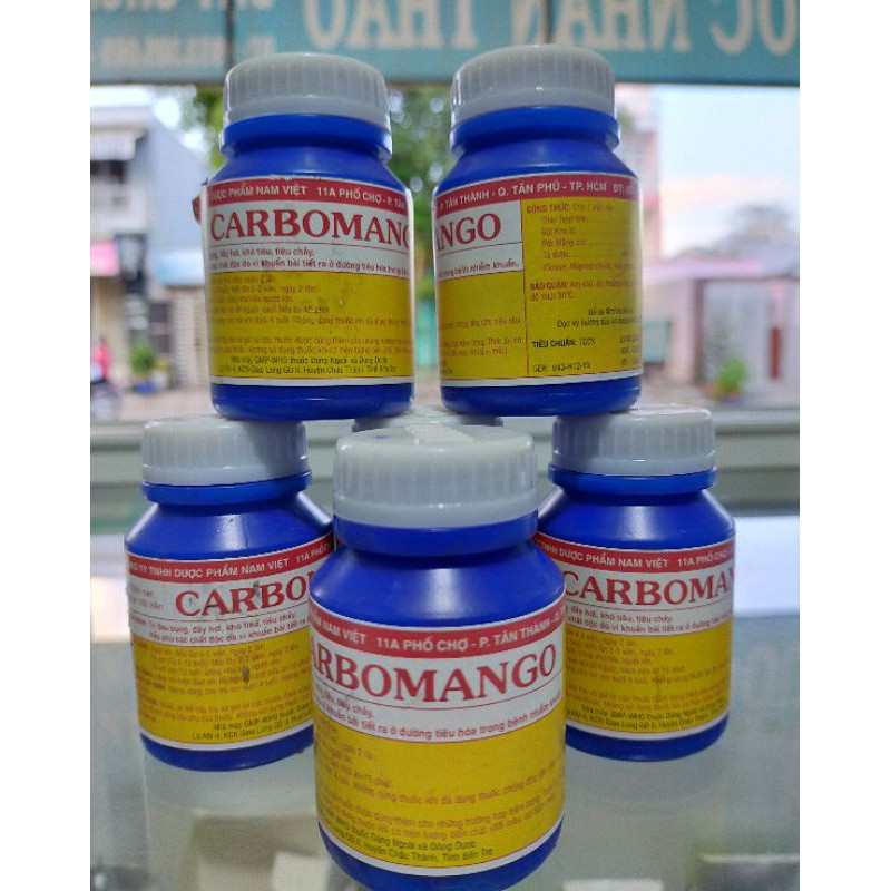 Than Hoạt Tính CARBOMANGO hộp 100 viên | Thế Giới Skin Care