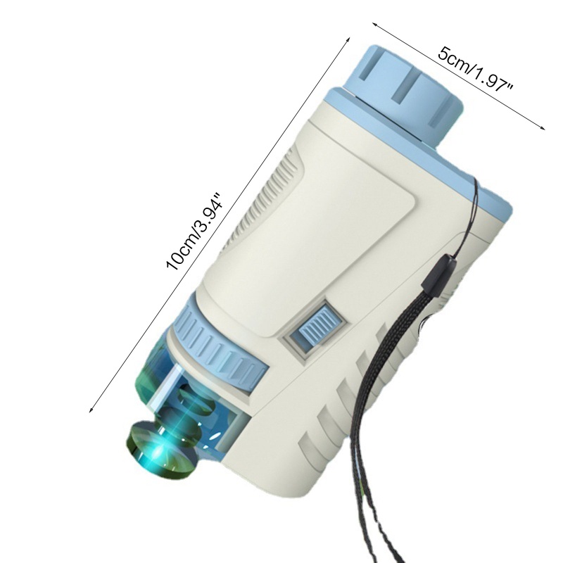 Kính Hiển Vi Đồ Chơi 1.97x3.94x3.94in Cho Bé