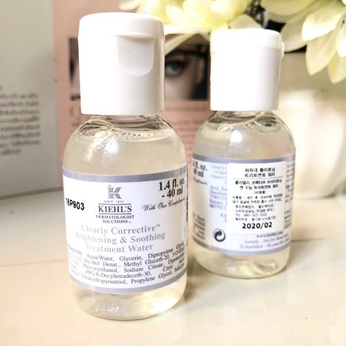 Nước thần Kiehl’s Clearly Corrective™ Brightening &amp; Soothing Treatment Water