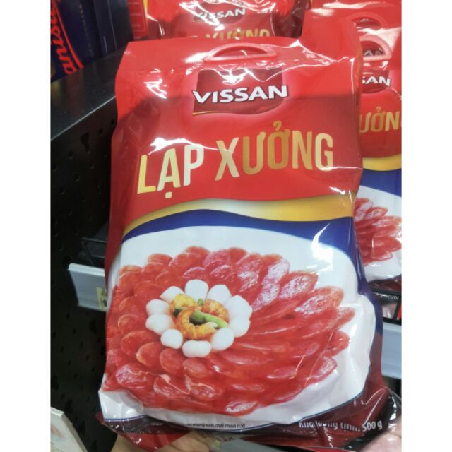 Lạp xưởng Vissan gói 500g