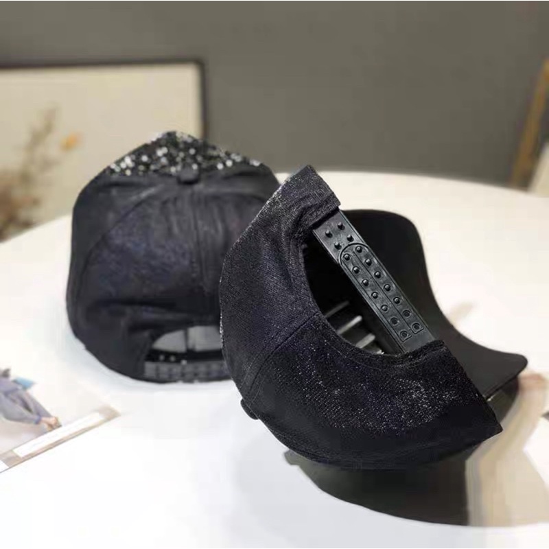 NÓN LƯỠI TRAI NAM NỮ ĐÍNH ĐÁ CAO CẤP