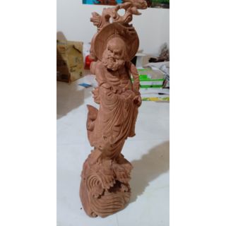 Tượng Đạt Ma Gỗ Hương