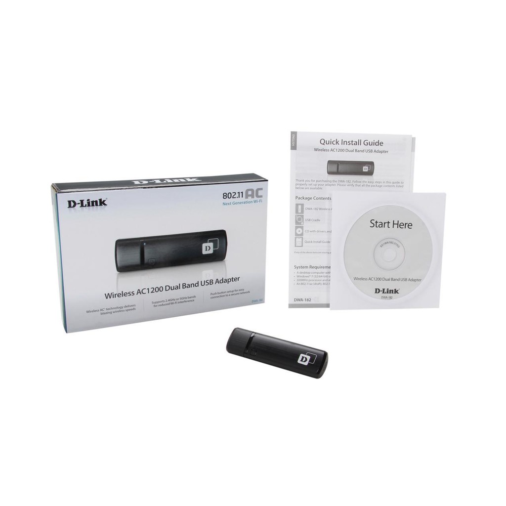 USB kết nối Wi-Fi D-LINK DWA-182