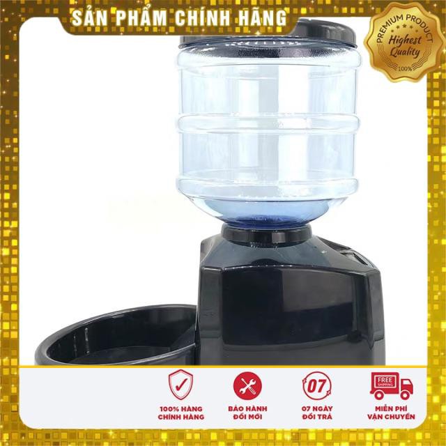 Máy bát ăn hẹn giờ cho ăn tự động 5.5L Có ghi âm gọi ăn