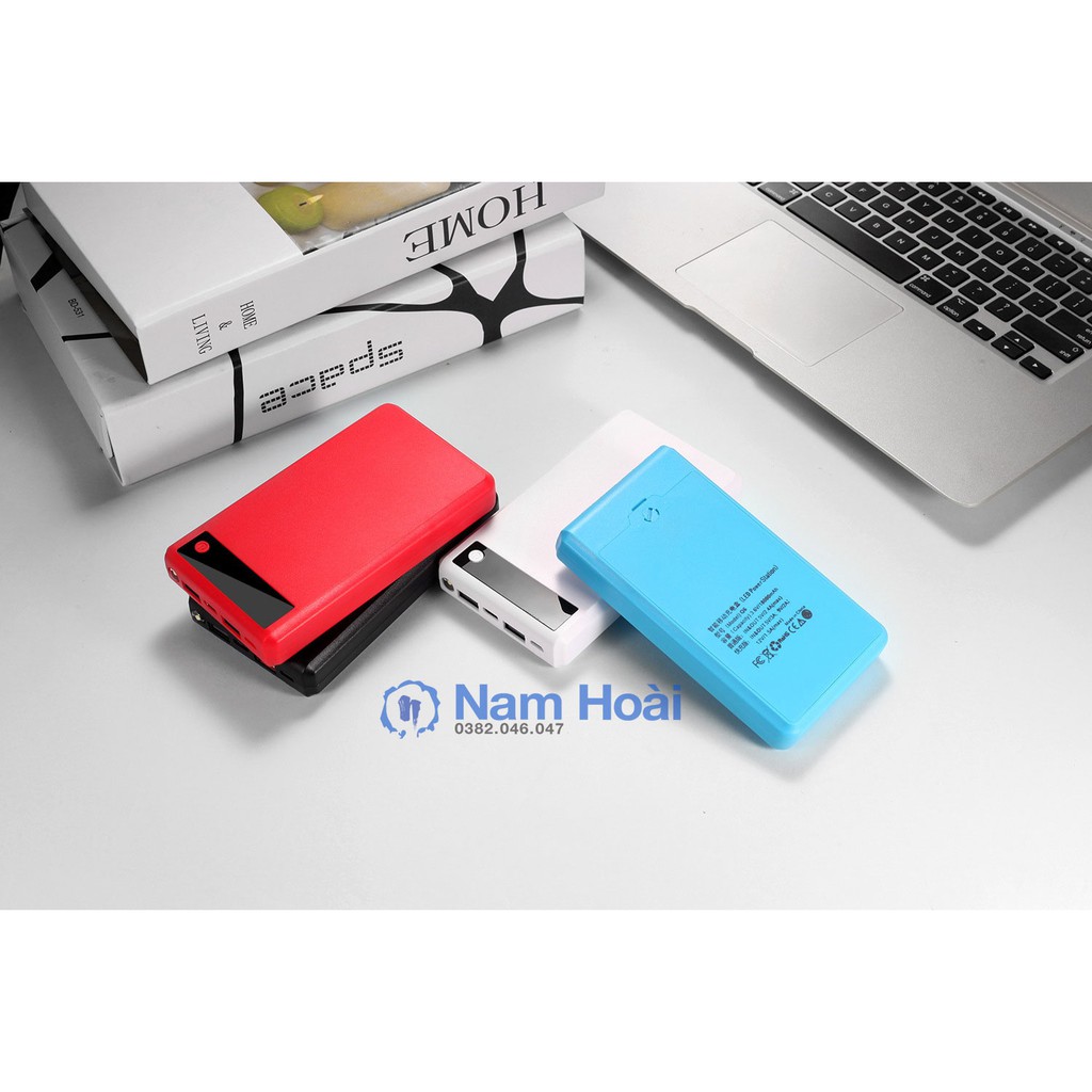Box sạc dự phòng, box sạc nhanh 6 cell sạc nhanh QC 3.0