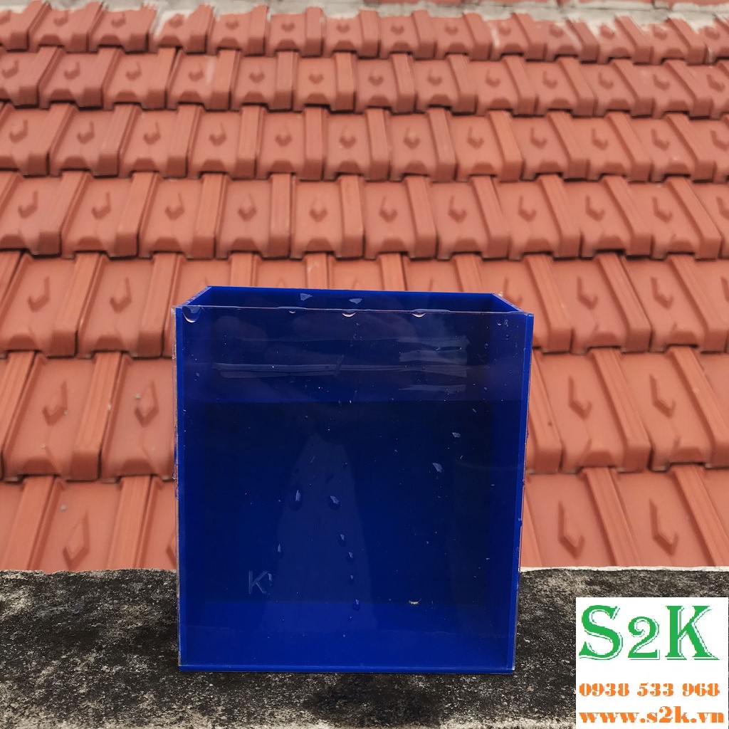 Bể show acrylic 12x7x12, hồ show mika trong suốt phù hợp cho nuôi cá betta,.. có thể dùng kèm theo đèn, bơm, lọc