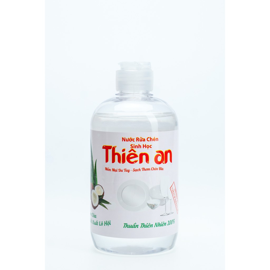 NƯỚC RỬA CHÉN SINH HỌC THIÊN AN KHÔNG ĂN DA TAY BẢO VỆ ĐÔI TAY CỦA BẠN 500ML