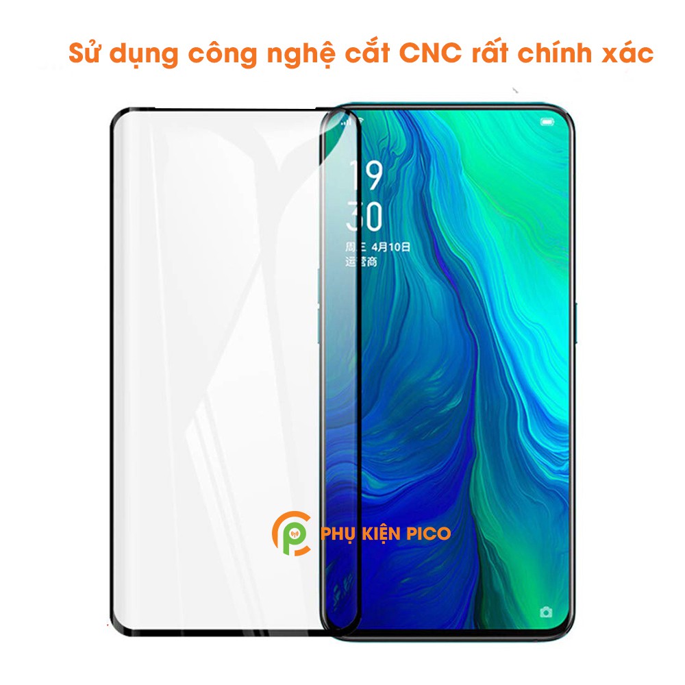 Kính cường lực Oppo Reno viền siêu mỏng độ cứng 9H full màn hình