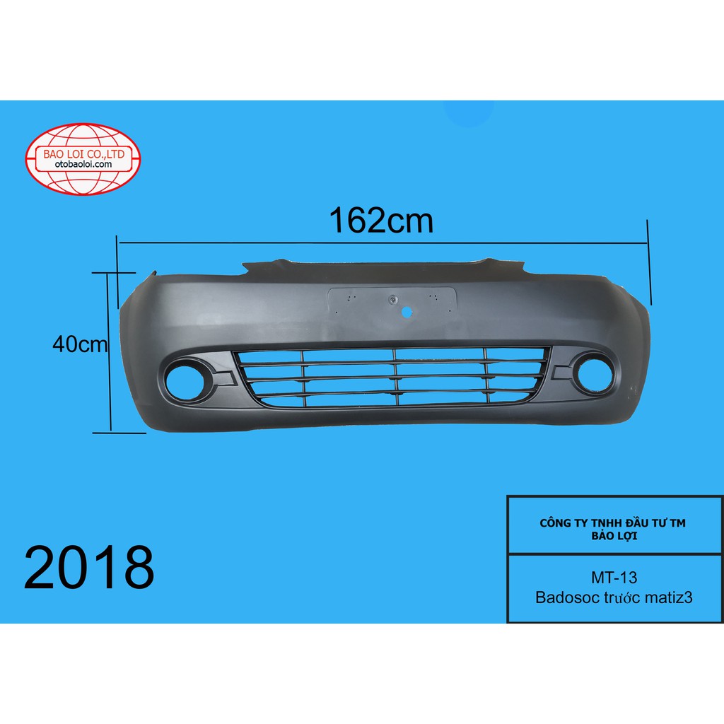 Cản trước Matiz3 (Chevrolet Spark đời 2005-2011)