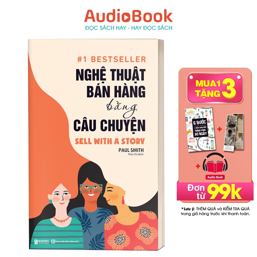 BIZBOOKS - Sách Nghệ thuật bán hàng bằng câu chuyện