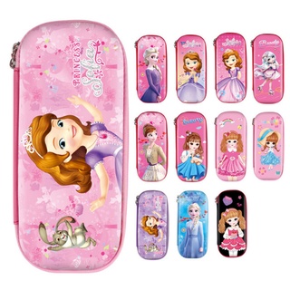 Hộp bút 3d họa tiết elsa siêu nhân cho bé dots shop nhiều ngăn cỡ lớn