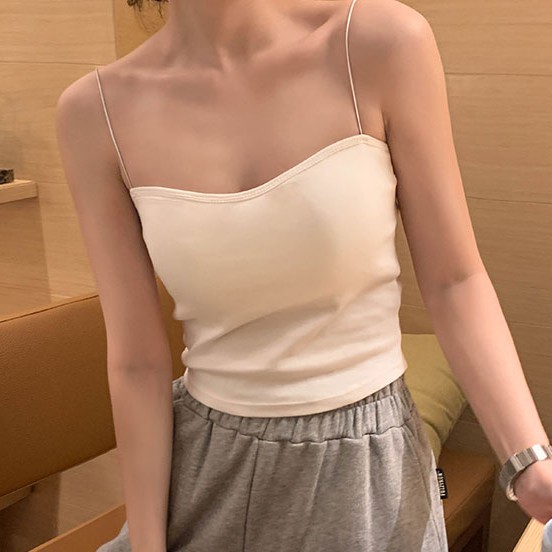 Áo Dây Mỏng Có Mút Đệm Ngực Thời Trang Quyến Rũ 41142