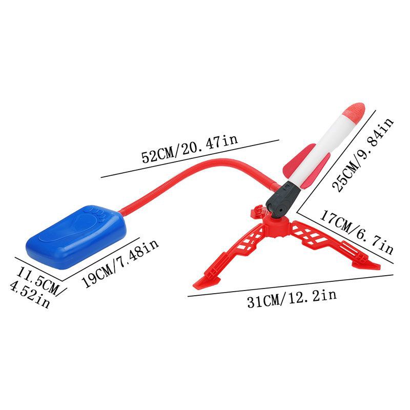ĐỒ CHƠI VẬN ĐỘNG CHO BÉ - BỆ PHÓNG TÊN LỬA CÓ ĐÈN VUI NHỘN GIÁ RẺ