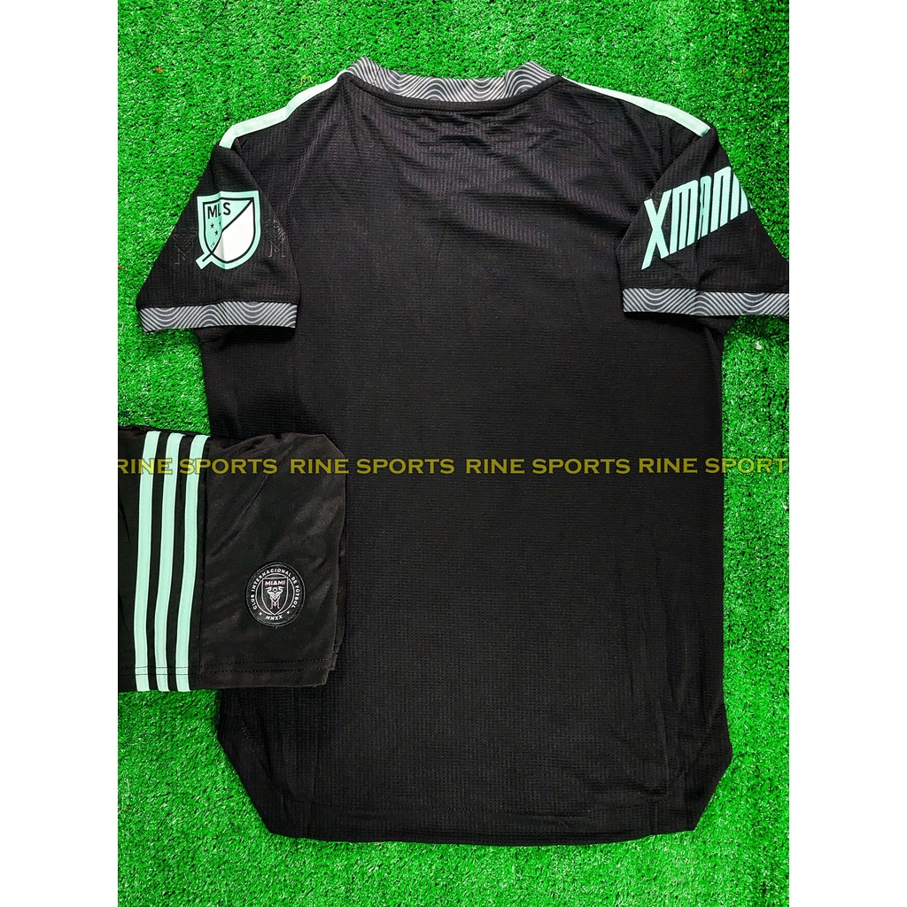 Bộ áo bóng đá miami đen super hàng thailand 2022-2023 Giống thi đấu