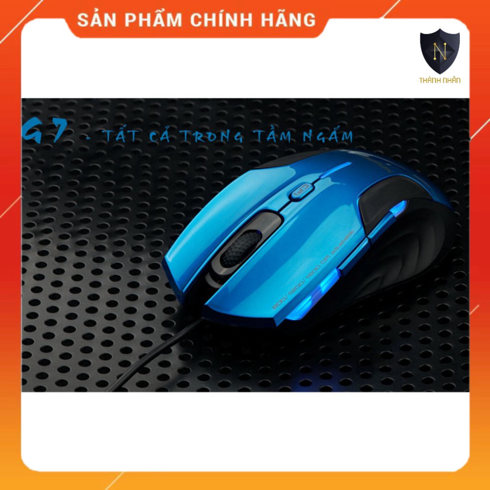 [XẢ KHO GIÁ SỐC] -  Chuột Gamer Newmen G7 Plus dây dù kết nối cổng USB  - Hàng chính hãng