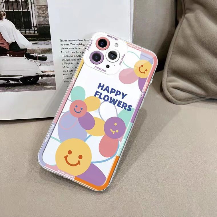 Ốp Điện Thoại Silicon TPU Mềm Trong Suốt Chống Sốc Cho IPhone 14 13 12 11 Pro X XR XS Max 6 6S 7 8 Plus