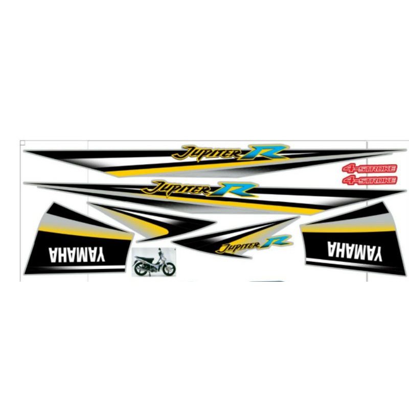 Tem rời dán xe jupiter r