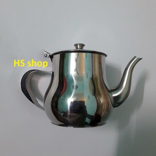 Combo 05 Ấm pha trà inox giá rẻ bình dân phù hợp cho quán cà phê, quán nước, quán ăn - NPP HS shop