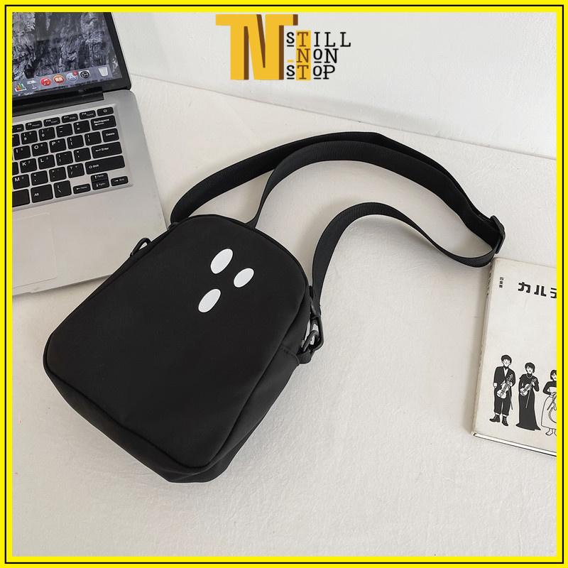 Túi đeo chéo nam nữ vải canvas cá tính đi chơi giá rẻ dễ thương xuongmaytnt