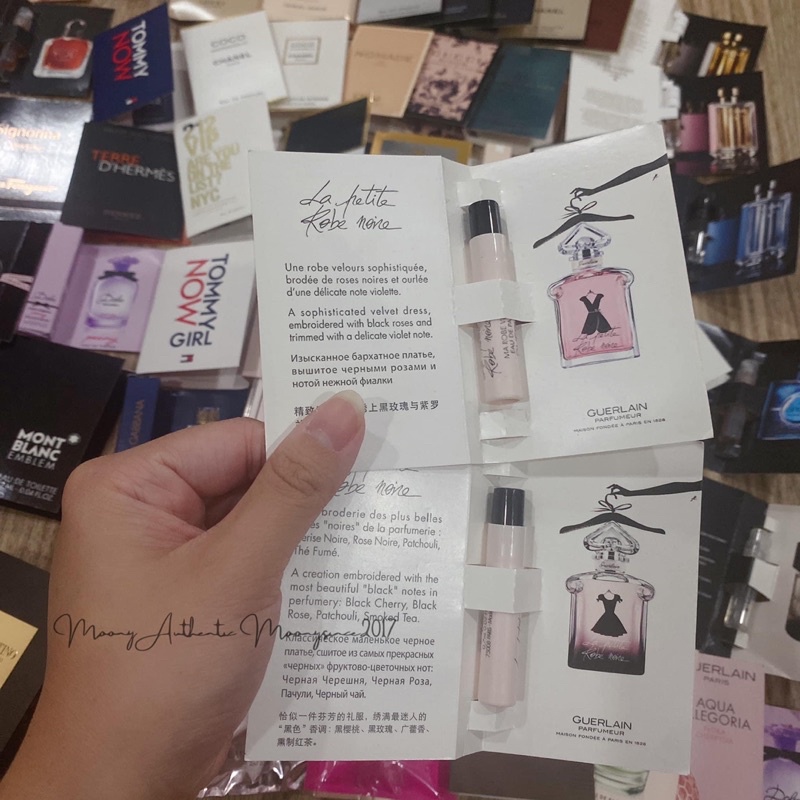 Combo set 5 vial nước hoa nam/nữ hãng auth ngẫu nhiên.