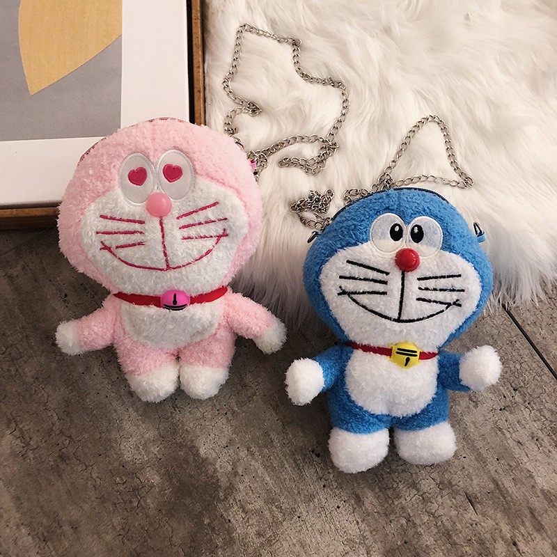 Túi bông đeo chéo DOREMON DORAEMON dễ thương cute