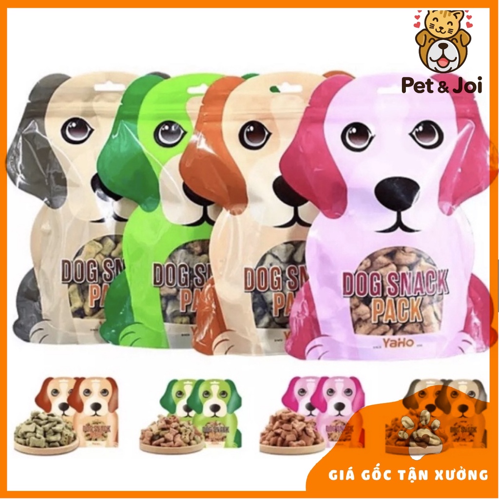 Bánh thưởng cho chó Yaho gói to 250 gram , snack cho chó cưng - PET&amp;JOI