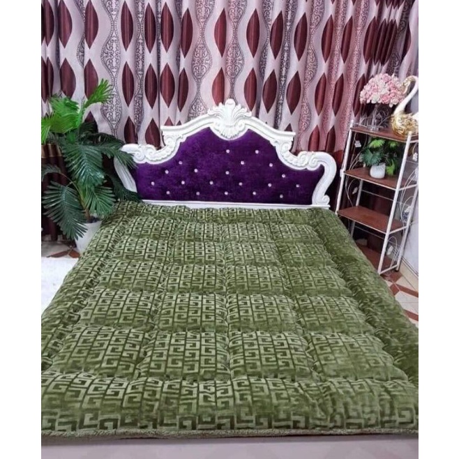 CHĂN LÔNG CỪU CHỮ VẠN CAO CẤP