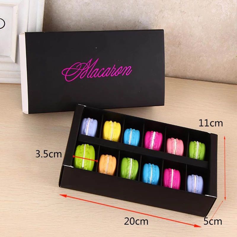 Hộp giấy đựng 6-12 bánh macaron