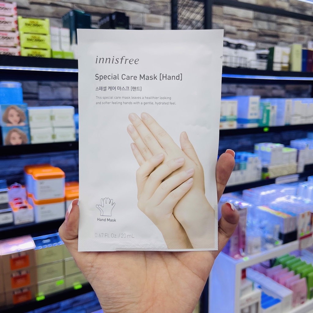 Mặt Nạ Ủ Da Tay/Chân Cấp Ẩm Mềm Da INNISFREE Special Care Mask