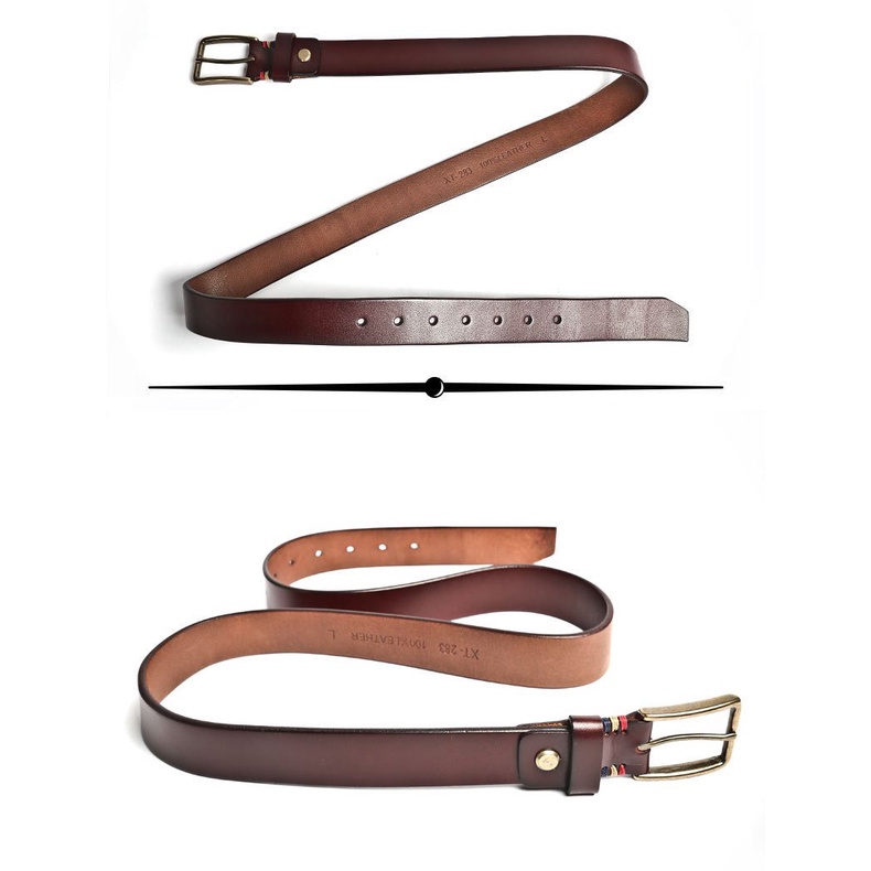 Thắt Lưng Da Bò Nguyên Miếng Da Bò Thật 100% - DuMục Store