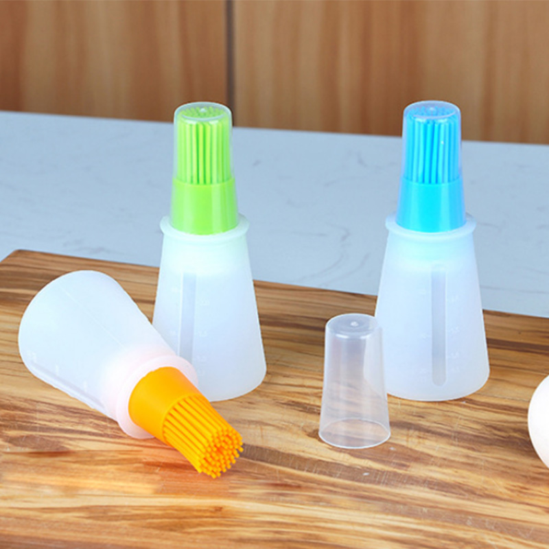 Bình Đựng Dầu Ăn 60ml Bằng Silicon Tiện Lợi