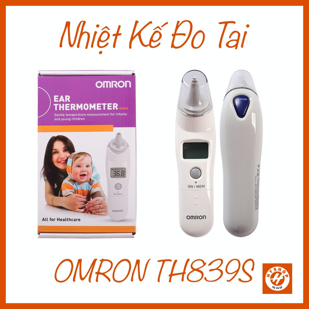 (Chính Hãng ) Nhiệt Kế Đo Tai Omron TH839S