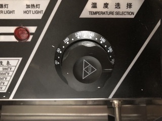 Núm vặn bếp chiên nhúng điện