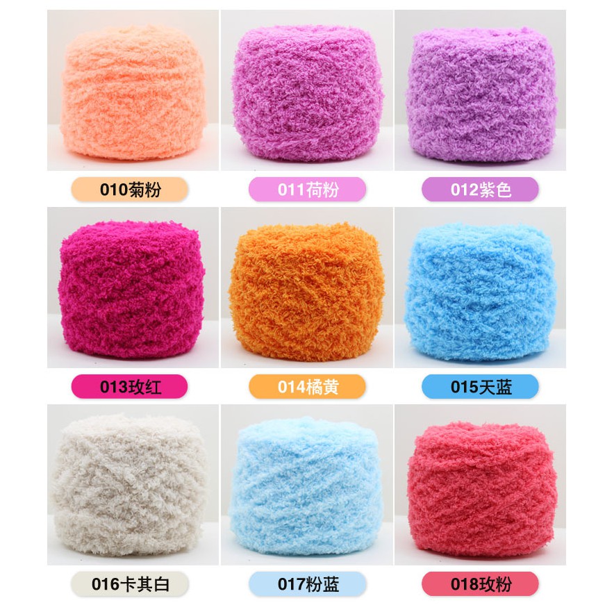 Len bông xù 100g