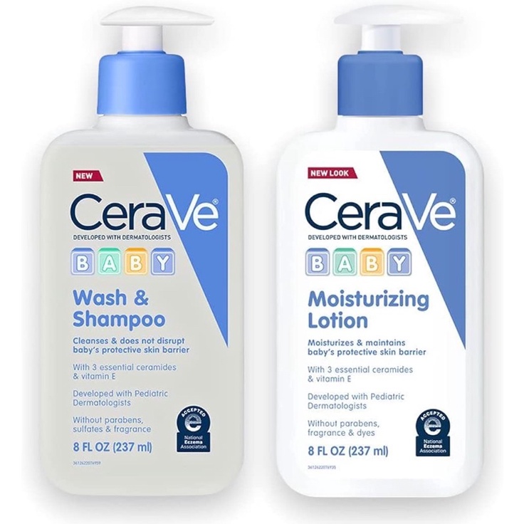 Lotion dưỡng da cho bé CeraVe Baby Moisturizing Lotion (237mL)