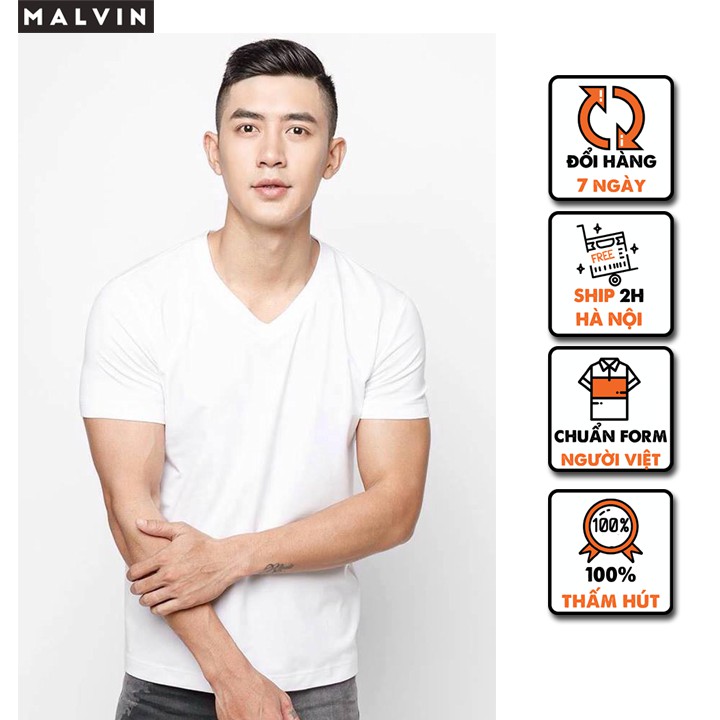 Áo ThunTrơn Nam Màu Đen Basic Chất Dày Mềm Đẹp Không Xù Form Hàn Quôc MALVIN MALT001 | BigBuy360 - bigbuy360.vn
