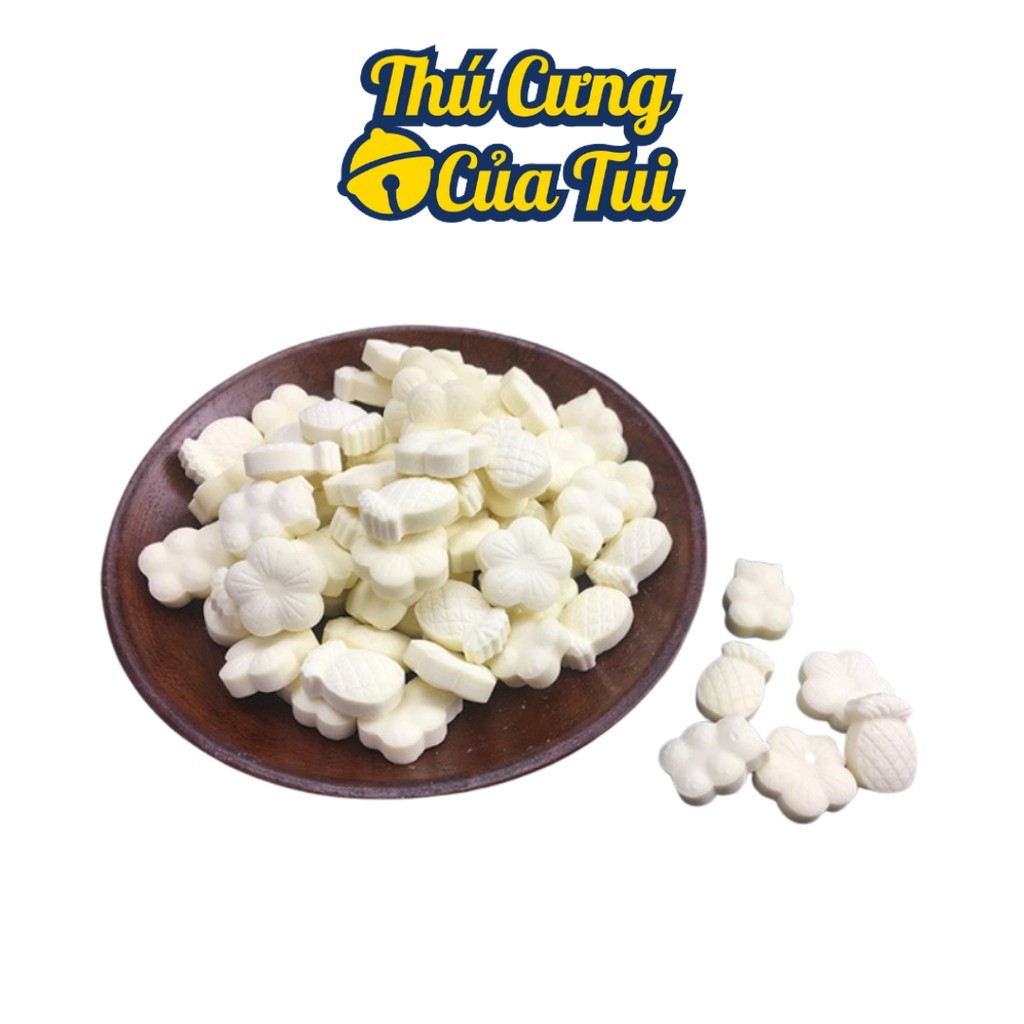 Bánh Thưởng Cho Chó Mèo Vị Phô Mai Sữa - Thú Cưng Của Tui
