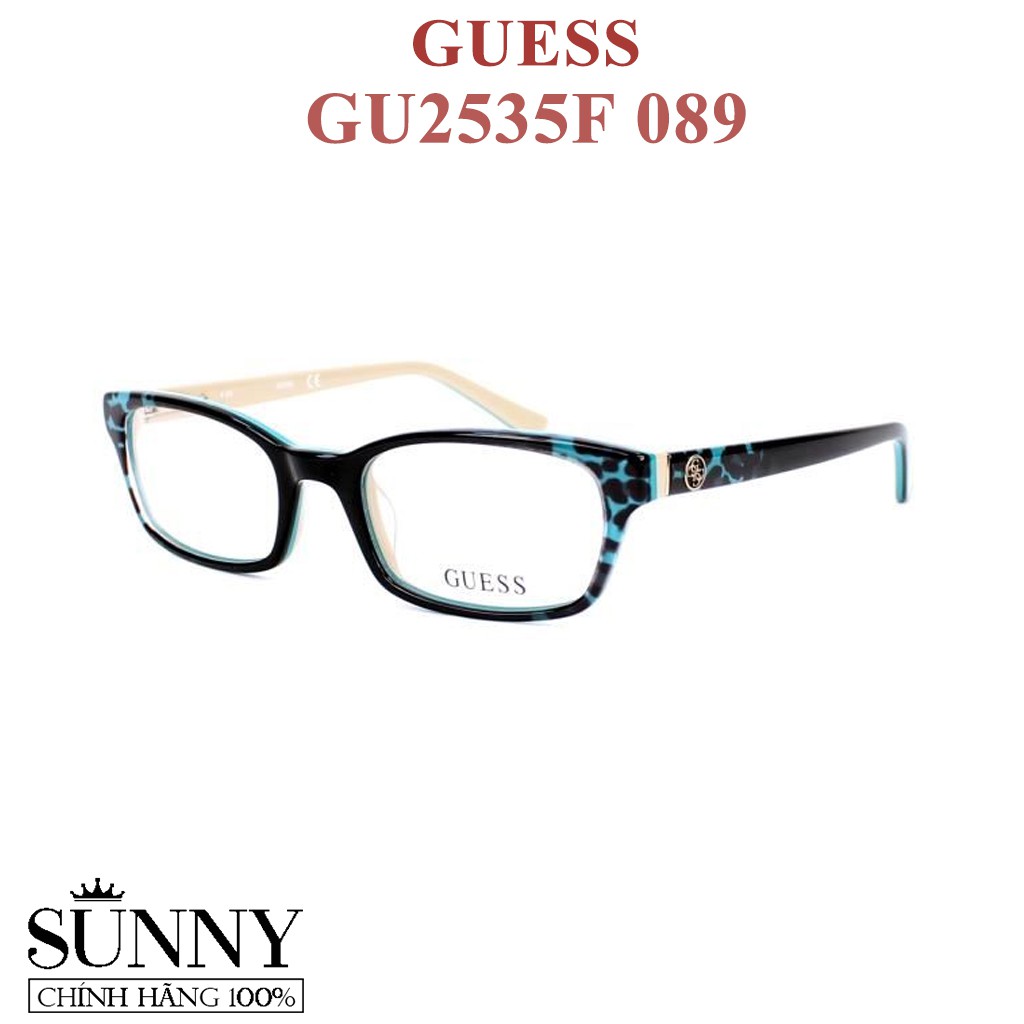 GU2535 nhiều màu  - Gọng kính Guess chính hãng, bảo hành toàn quốc, thiết kế dễ đeo bảo vệ mắt